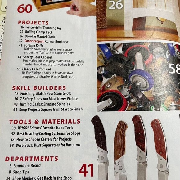 Wood Magazine Vol 29 Issue 214 No 5 Oct 2012 Match Stain to Old u - Picture 5 of 9